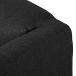 Fauteuil Savja Tissu - Noir - Mousse froide