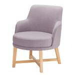 Fauteuil Siabu Tissu structuré - Lilas