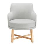 Fauteuil Siabu Tissu structuré - Granit