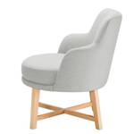 Fauteuil Siabu Tissu structuré - Granit