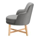 Fauteuil Siabu Tissu structuré - Gris