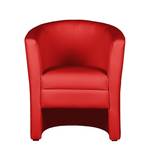 Fauteuil Sinclair I Imitation cuir - Rouge