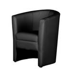 Fauteuil Sinclair III Cuir synthétique noir