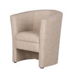 Fauteuil Sinclair VIII Tissu structuré crème