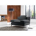 Fauteuil Smoky Bay Tissu - Gris foncé - Accoudoir réglable