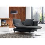 Fauteuil Smoky Bay Tissu - Gris foncé - Accoudoir réglable