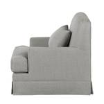 Fauteuil Summer Romance geweven stof - Grijs - Zonder hocker