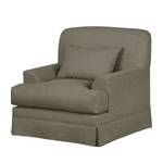 Fauteuil Summer Romance geweven stof - Taupe - Zonder hocker