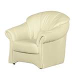 Fauteuil Thale Imitation cuir beige