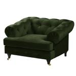 Fauteuil Thory Velours - Vert vieilli