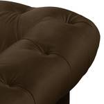 Fauteuil Thory fluweel - Bruin