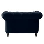 Fauteuil Thory Velours - Bleu foncé