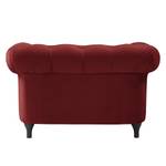 Fauteuil Thory Velours - Rouge