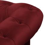 Fauteuil Thory fluweel - Rood