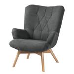 Fauteuil Tias Tissu - Anthracite