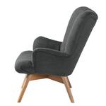 Fauteuil Tias Tissu - Anthracite