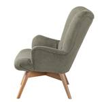 Fauteuil Tias geweven stof - Fango