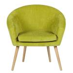 Sessel Tippytoe Webstoff Grün
