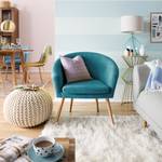 Fauteuil Tippytoe Tissu - Turquoise