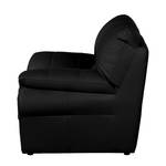 Fauteuil Torsby zwart echt leer