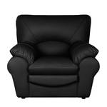 Fauteuil Torsby Imitation cuir - Noir