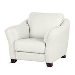 Fauteuil Toucy wit echt leer