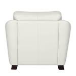 Fauteuil Toucy Cuir véritable blanc