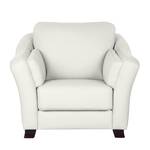 Fauteuil Toucy wit echt leer