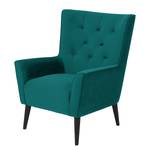 Fauteuil Tremont Microfibre - Bleu pétrole