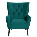 Fauteuil Tremont Microfibre - Bleu pétrole