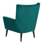 Fauteuil Tremont Microfibre - Bleu pétrole