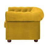 Fauteuil Upperclass Velours - Jaune