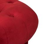 Fauteuil Upperclass Velours Avec coussins coussin Rouge