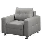 Fauteuil Upwell structuurstof - Platina - Met hocker