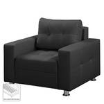 Fauteuil Upwell Tissu structuré - Anthracite - Sans repose-pieds