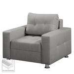 Fauteuil Upwell Tissu structuré - Platine - Sans repose-pieds