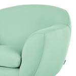 Fauteuil Villy structuurstof - Mintkleurig