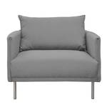 Fauteuil Vincent Tissu - Gris clair