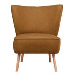 Fauteuil Wavre Cuir synthétique - Cognac