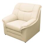 Fauteuil Weißensee Cuir synthétique - Cuir synthétique, crème