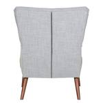 Fauteuil Wynford Tissu - Gris clair