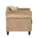 Fauteuil York beige fluweel