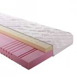 Matelas en mousse Hightech Memory®, 7 zones de confort, memory Feeling et sommier à Â  lattes Silver - 90 x 200cm - D2 souple