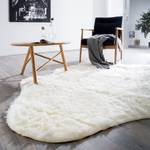 Tapis Banyo Fibres synthétiques - Blanc laine - 150 x 220 cm