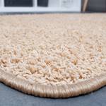 Tapis shaggy KiYDOO I Fibres synthétiques - Beige - 133 x 190 cm