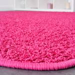 Tapis shaggy KiYDOO I Fibres synthétiques - Rose foncé - 133 x 190 cm