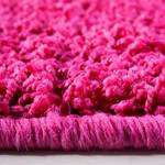 Tapis shaggy KiYDOO I Fibres synthétiques - Rose foncé - 133 x 190 cm