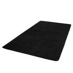 Tapis shaggy KiYDOO I Fibres synthétiques - Noir - 200 x 290 cm