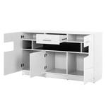 Buffet Bacana blanc brillant - 3 portes et 1 tiroir