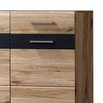 Sideboard Baja (inkl. Beleuchtung) Eiche Sanremo Dekor Hell / Schiefer